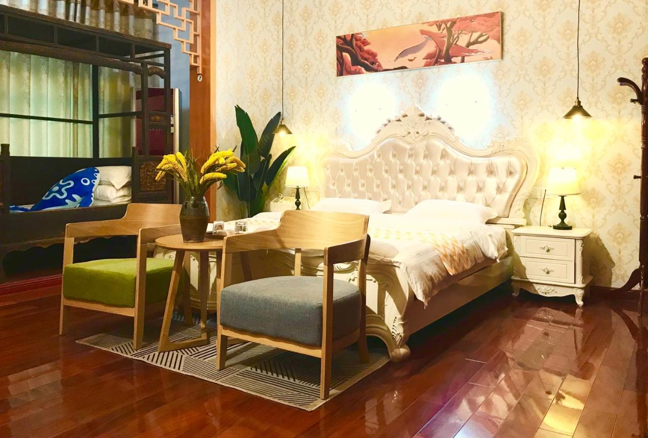 Spring Breeze Boutique Guest House Wuyuan Bagian luar foto