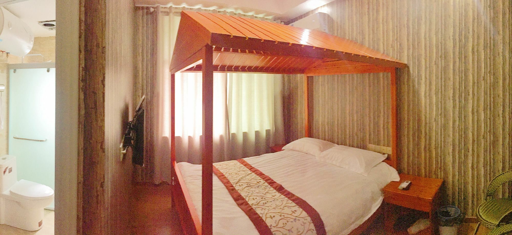 Spring Breeze Boutique Guest House Wuyuan Bagian luar foto